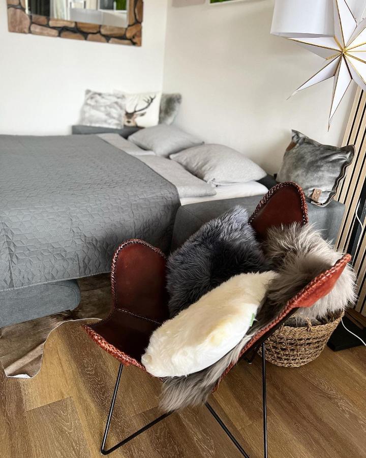 U Jelena Harrachov - Rodinny Apartman U Lesa S Garazi Exteriör bild