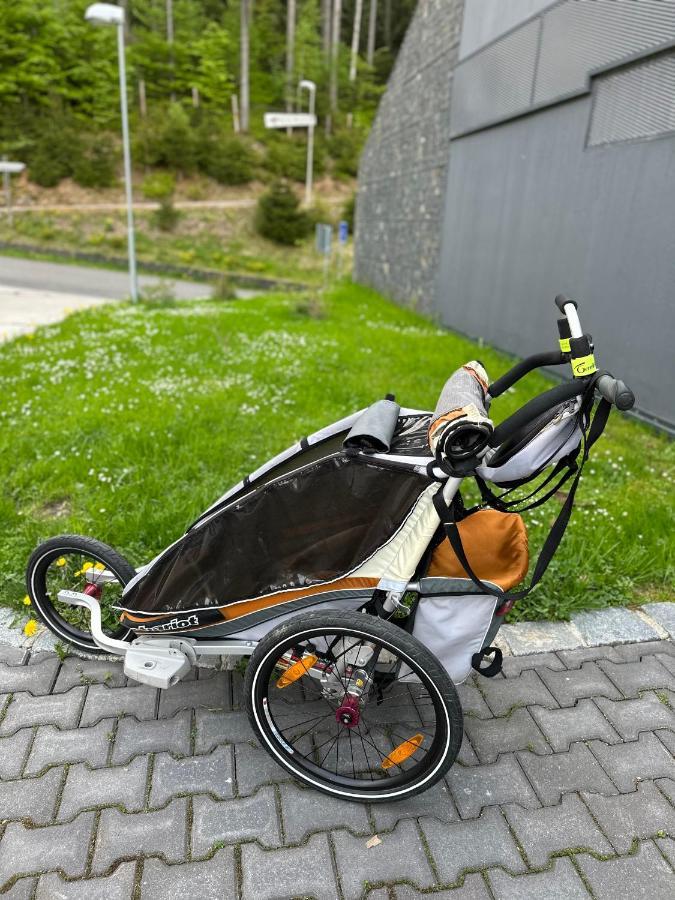 U Jelena Harrachov - Rodinny Apartman U Lesa S Garazi Exteriör bild