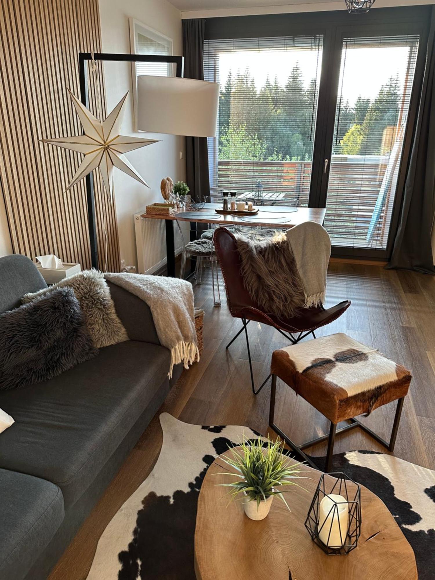 U Jelena Harrachov - Rodinny Apartman U Lesa S Garazi Exteriör bild